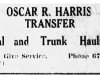 1926 ad for Oscar Harris